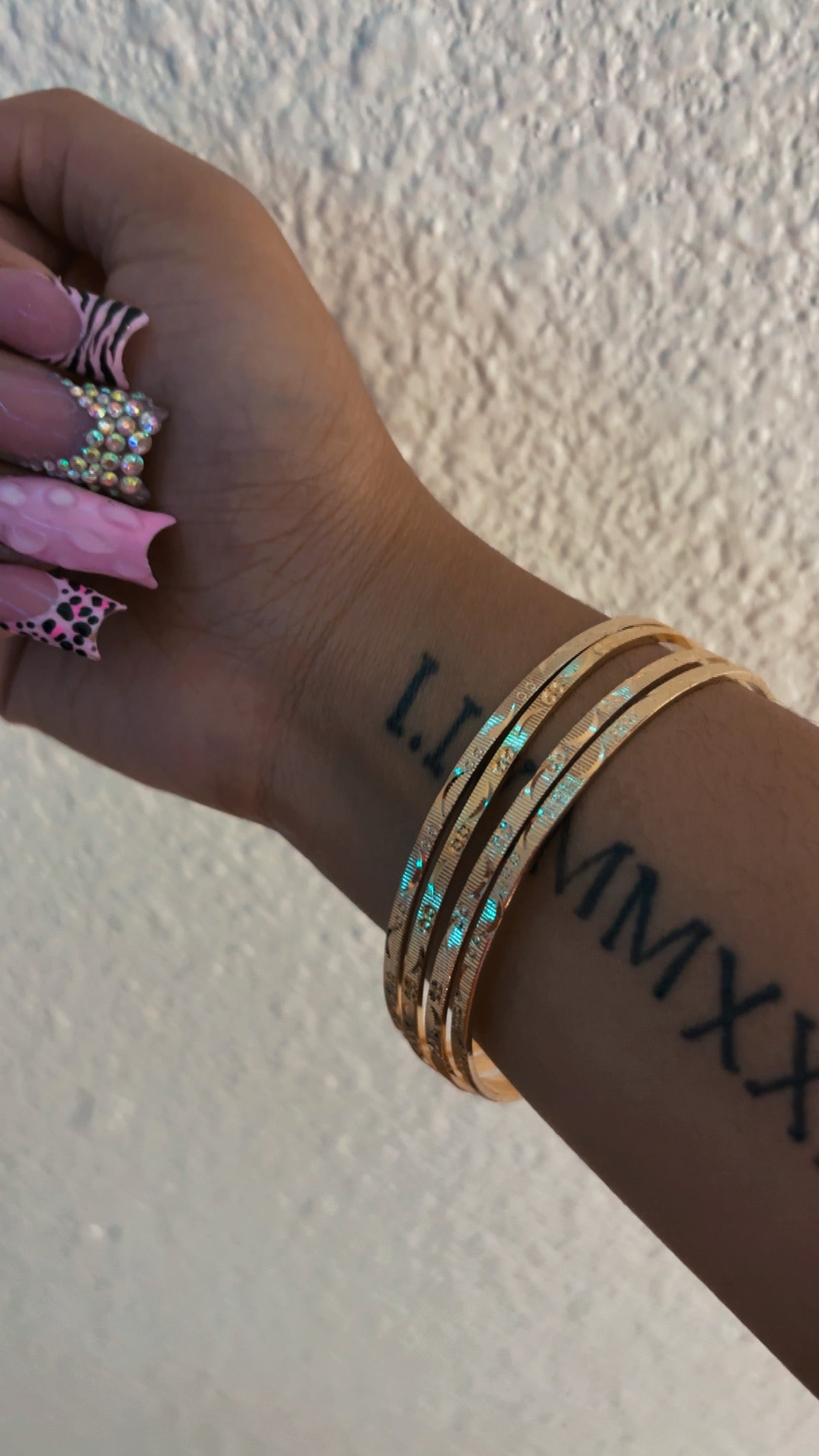 Gold Bangle Bracelet